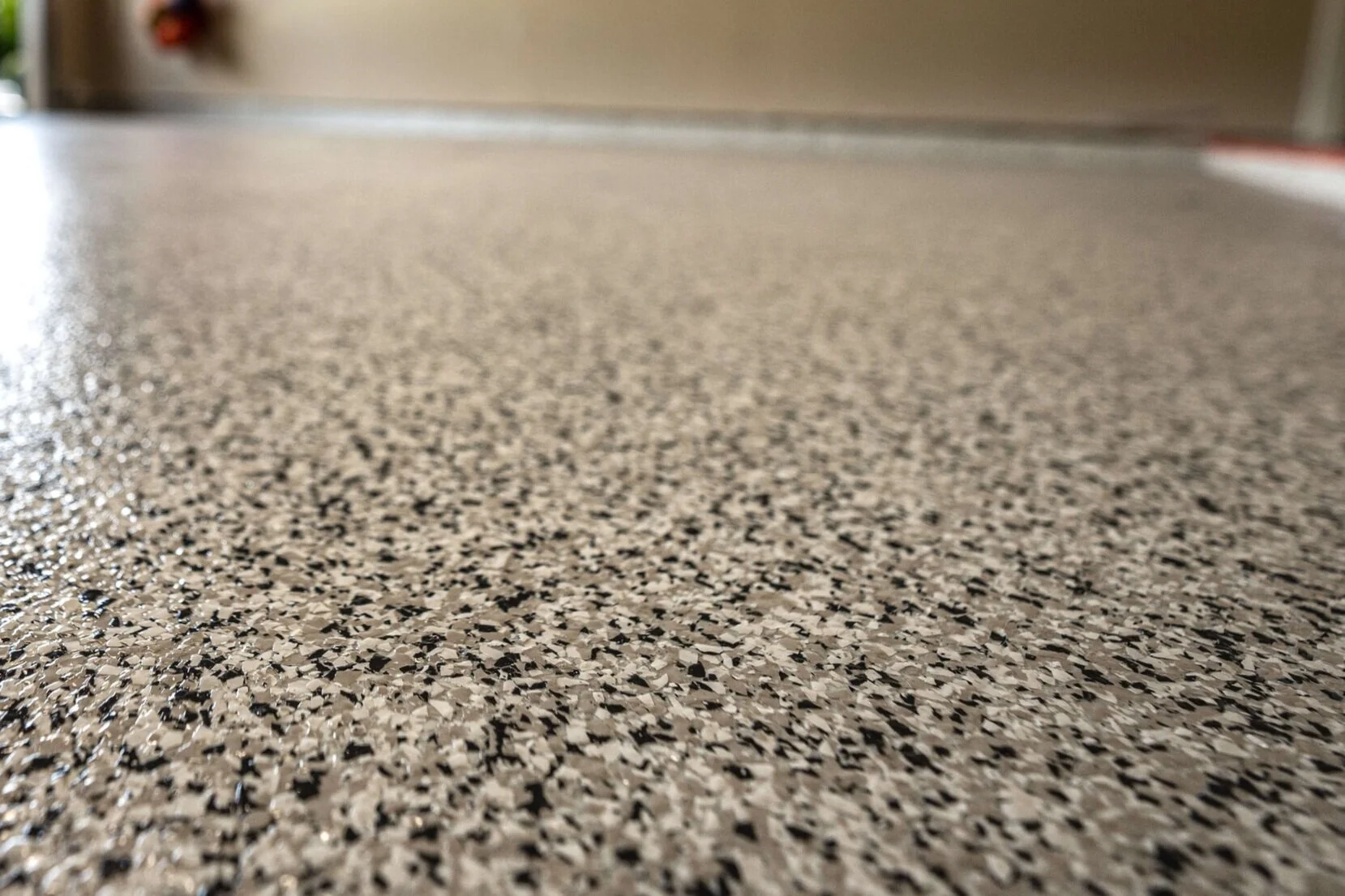 Epoxy Flakes Floor